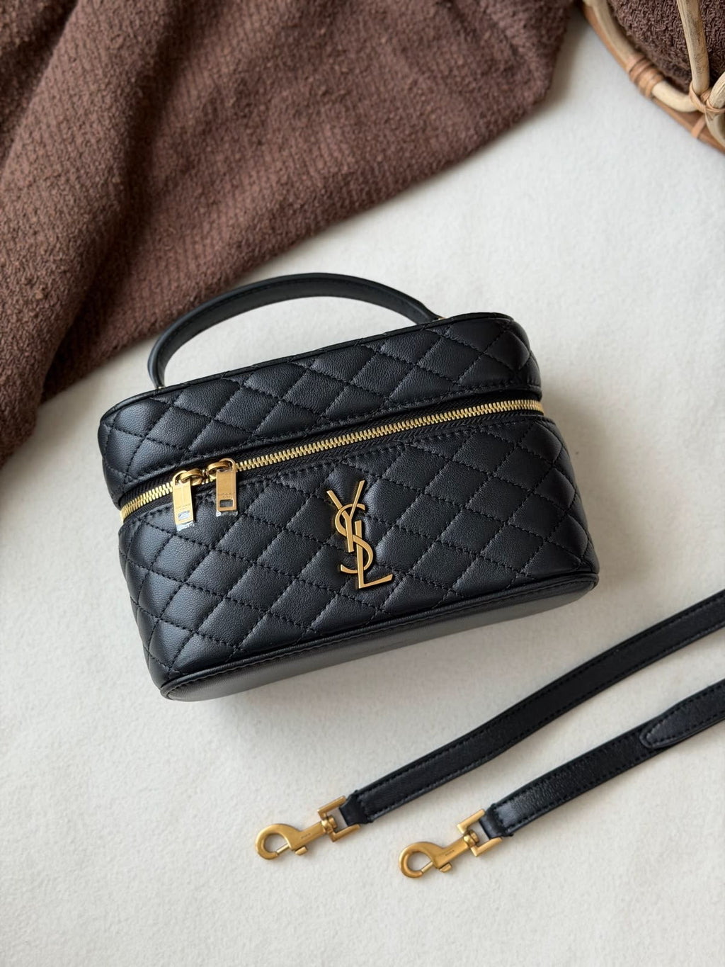 laurent vanity bag