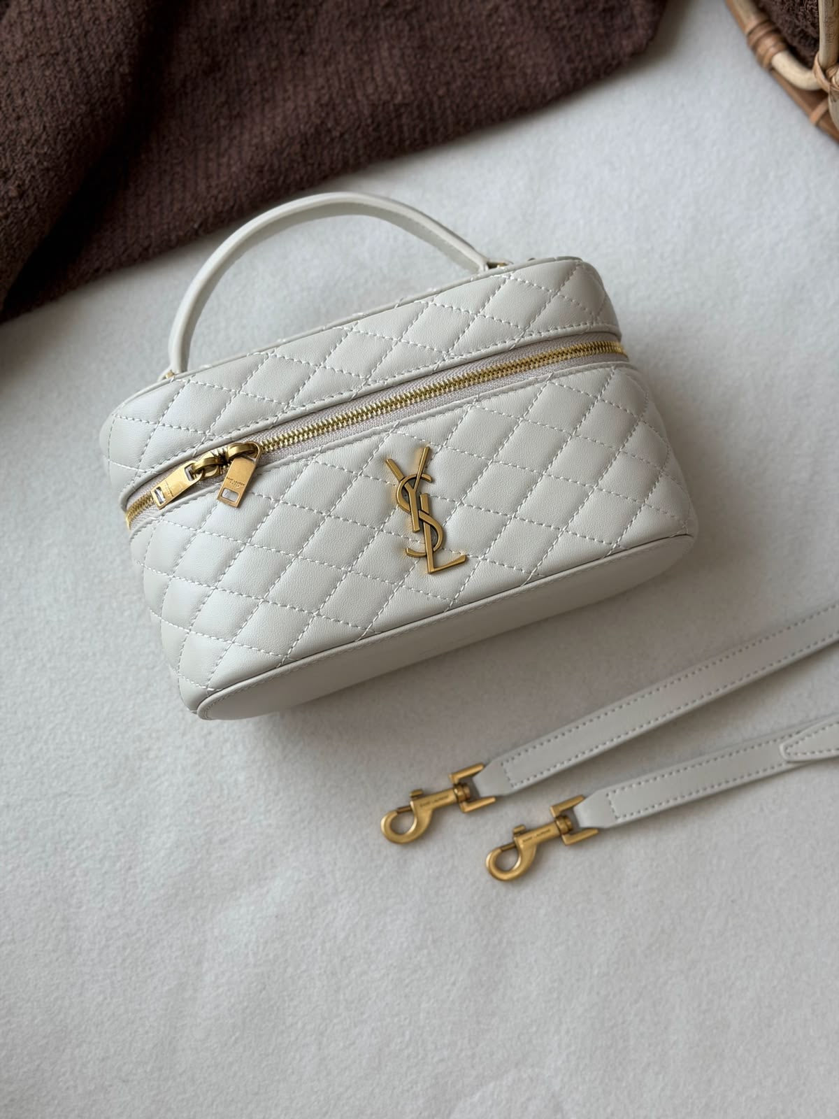 laurent vanity bag